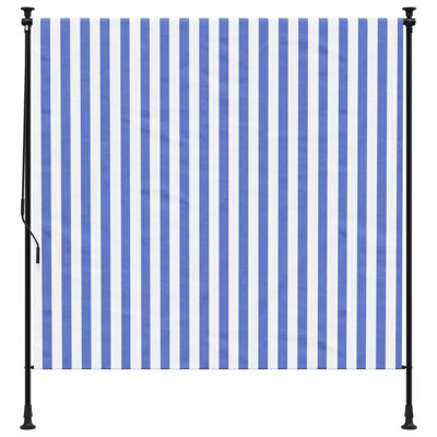 Tissu polyester et acier vidaXL