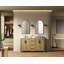 Meuble-lavabo double 60 po-1342035338