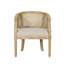 Chaise d'appoint en bois d'hévéa-1984534915