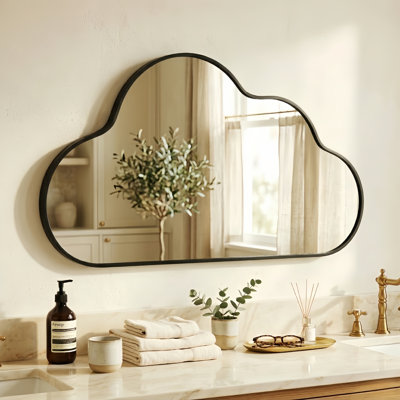 Cloud-shaped Decorative Wall Mirror