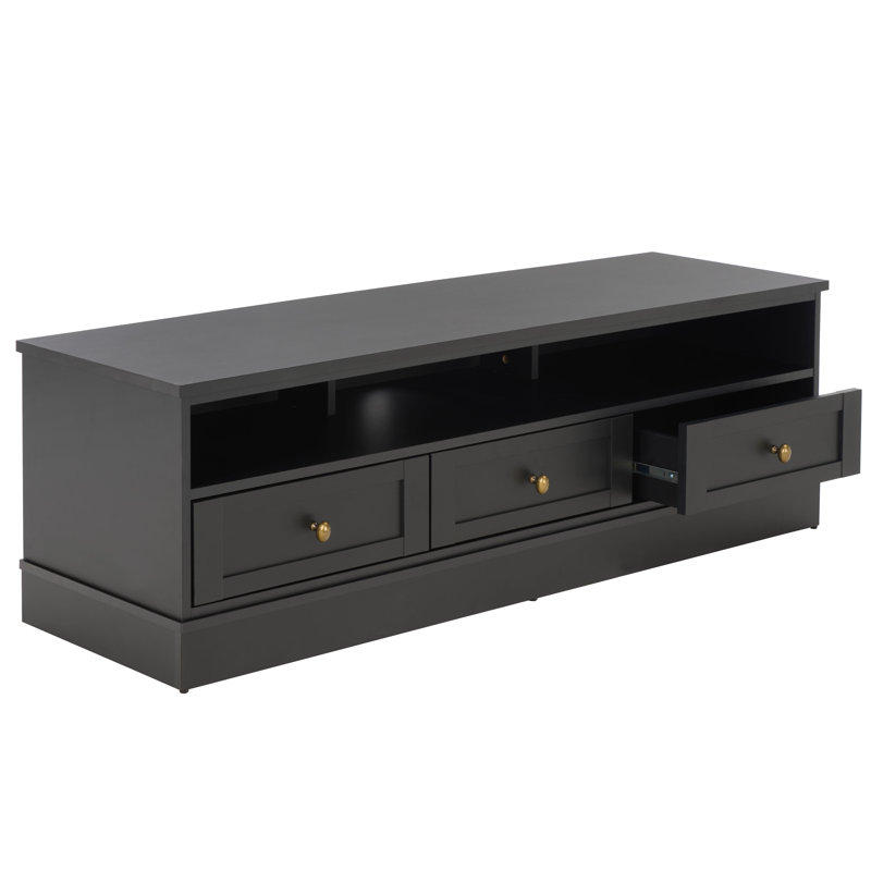 Shafa Sideboard/Media Stand, Brass