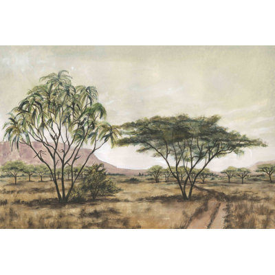 Savanna Plain II by Michael Willett - Wrapped Canvas Print
