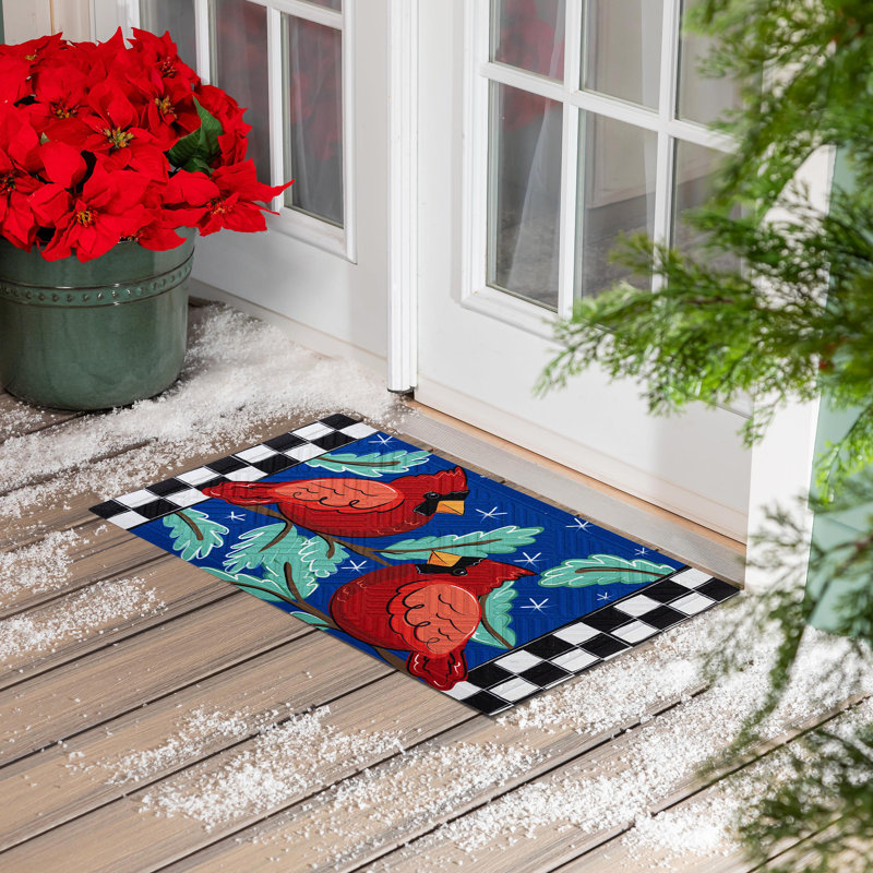 Tapis gaufré Welcome Winter Friends