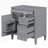 Bathroom Vanity Storage Cabinet without Top Sink with 2 Drawers and a Tip-out Drawer