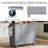 Kitchen Island With Rubber Wood Top-978768919