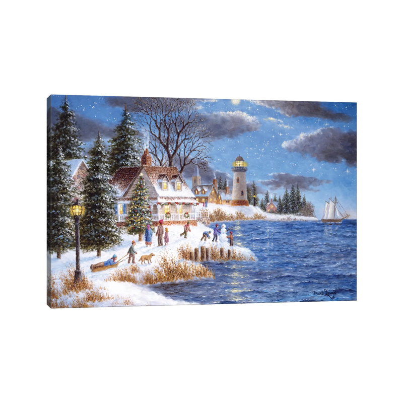 A Time To Celebrate by Dennis Lewan - Wrapped Canvas Gallery-Wrapped Canvas Giclée, 30.48 cm H x 45.72 cm W