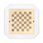 Table de jeu Galini, blanc-125000889