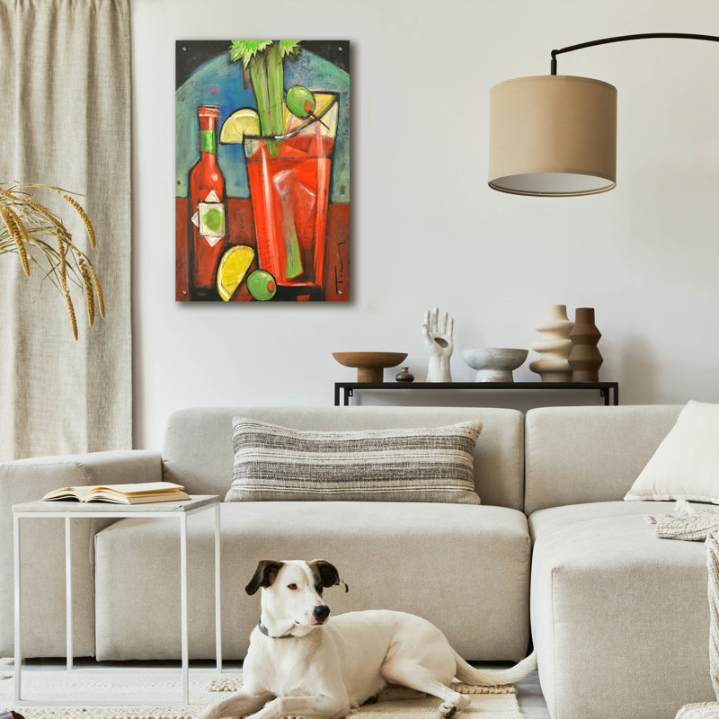 «Bloody Mary» par Tim Nyberg, H 36 po x l 24 po x P 0,2 po