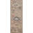 Vegetable Dye Oushak Turkish Runner Rug 3x10
