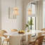 Luminaire suspendu 2 lumières unique