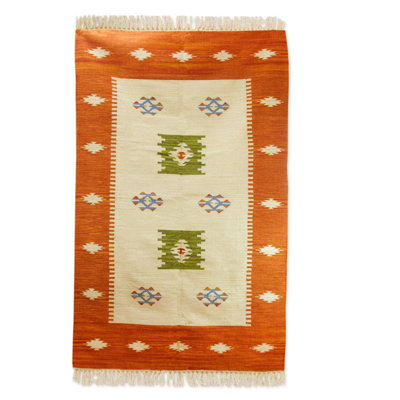 Blanding Wool Southwestern Indoor Rug