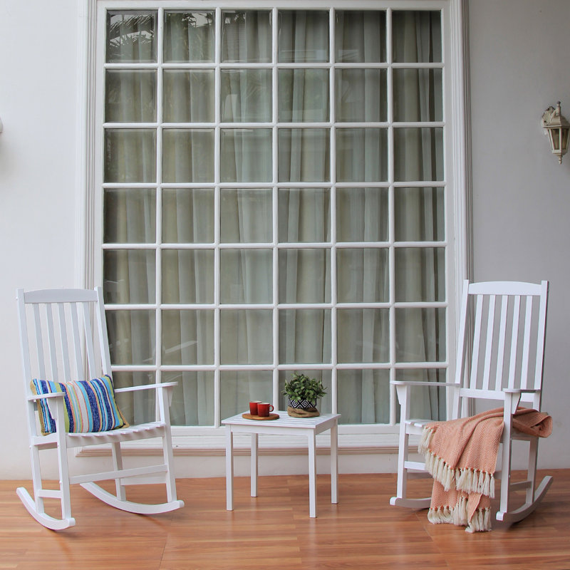 Ensemble de conversation pour 2 personnes Cineraria, Blanc