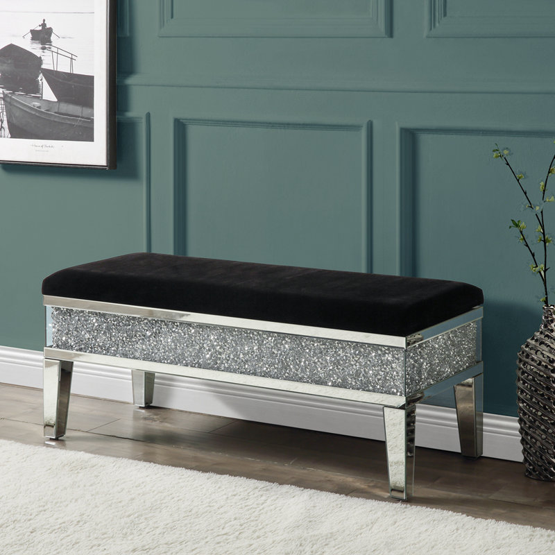 Banc de rangement en similicuir Eppie
