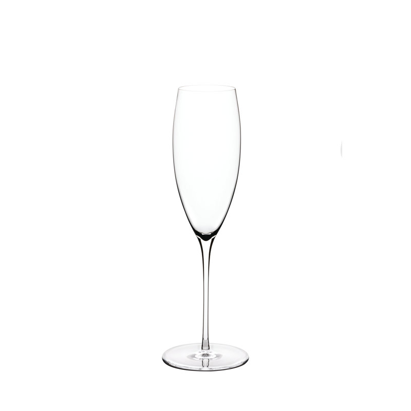 Liana 220ml Handmade Crystal Flute Set