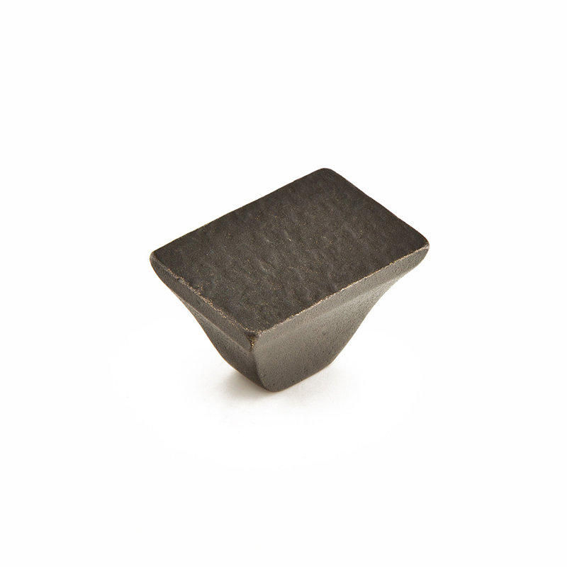 Bronze Rectangular Knob, Black Bronze