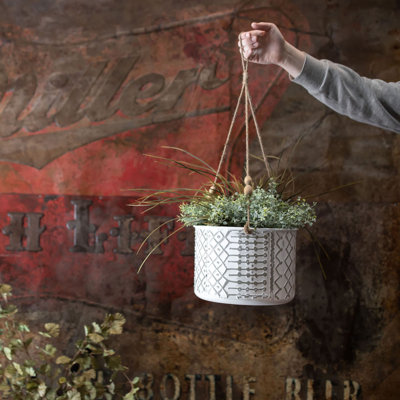 Metal Hanging Planter