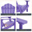 Chaise Adirondack de HiPS résistante aux intempéries-1278031079