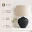 Lampe de table Liane