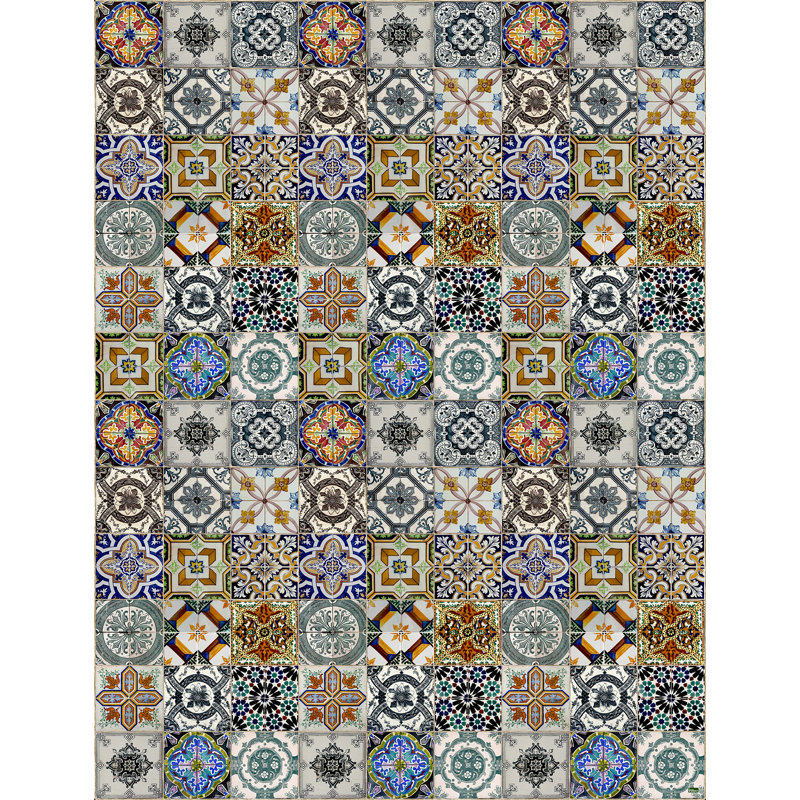 Halona Geometric Indoor / Outdoor Area Rug, Rectangle 155 x 200cm
