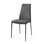 Chaise ergonomique rembourrée avec structure en métal Aida