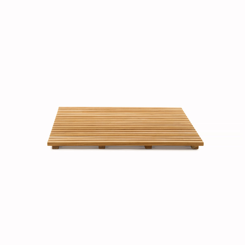 Solid Wood Bath Mat