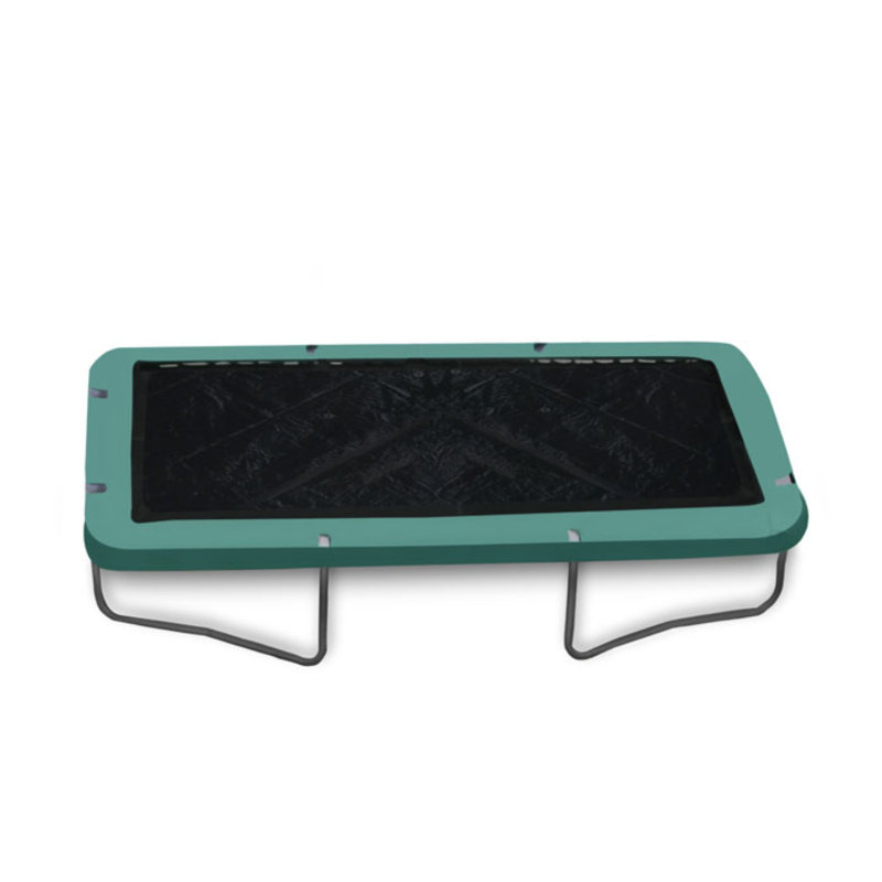 JumpKing Polyethylene Plastic Weather Cover Compatible With Square/Rectangle Trampoline, 304.8cm W x 182.88cm D