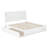 Portland Solid Wood Platform Bed with Panel Footboard and Trundle-709108802-714606080