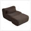 Loveseat Sofa, Cloud Boneless Couches for Living Room, Modern Modular Sectional Sofa, Oversized-502021455-502021454
