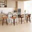 Ensemble de 2 tabourets de bar pivotants, tabouret en cuir de polyuréthane pour comptoir de cuisine, tabourets de bar rembourrés de style Mid-Century avec repose-pieds, tabourets de comptoir industriels-757795471