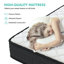 Matelas moyen en mousse viscoélastique 8 "Costway-67822889