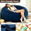 Grand fauteuil à billes de 5 pi avec fauteuil à billes rembourré en mousse à mémoire de forme et confortable-2099706588