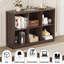 Cabinet and Shelves Bookcase-1000643120
