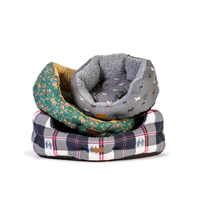Fatface Cotton Pet Bed, Large (89cm W x 75cm D x 36cm H)