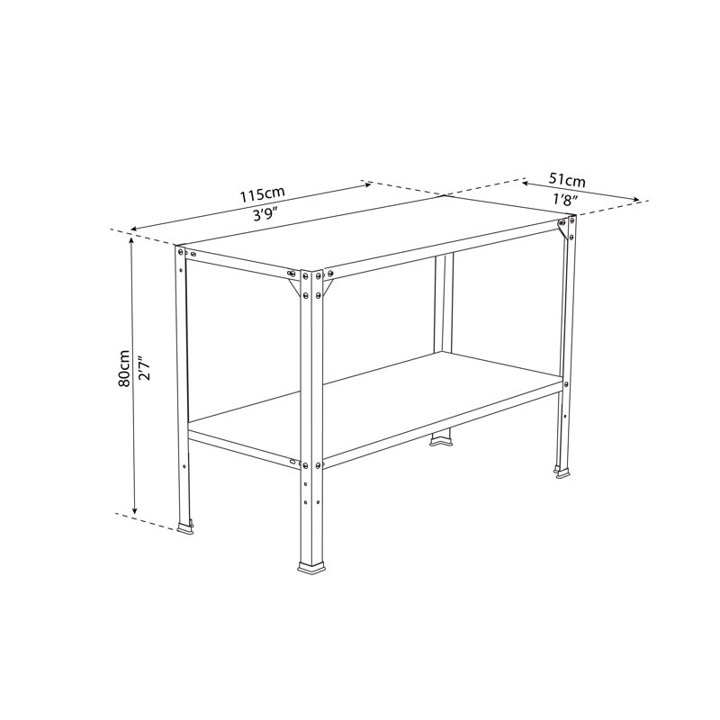 Palram - Canopia Galvanized Steel Potting Bench