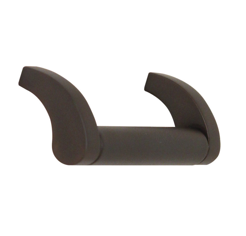 Circa 3.5" Unlacquered Brass Modern Bar Pull