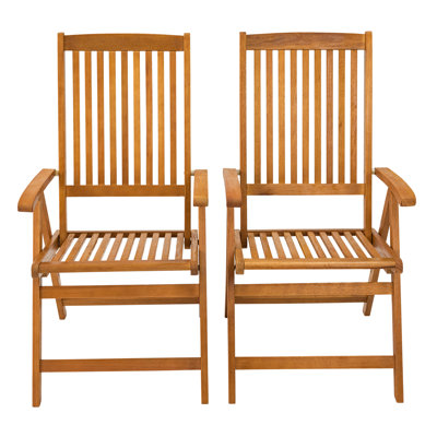 Annekatrin Foldable Outdoor Patio Dining Armchair