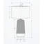 Lampe de table de style moderne
