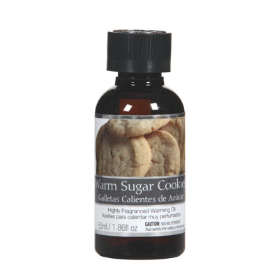 Huiles de réchauffement parfumées Hosley Warm Sugar Cookies - Boîte de 5 (55 ml / 1,86 oz chacune)