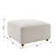 Repose-pieds modulaire Duvall - Tissu performance-100388260