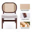 Fauteuil d'appoint en rotin-2114595503