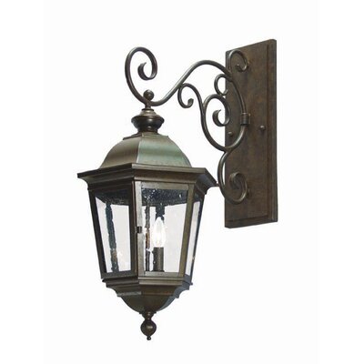 Cassandra 2 - Bulb Outdoor Wall Lantern -  2nd Ave Lighting, 119837.063U.NMSA