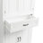 Bathroom Storage Cabinet With Doors And Drawer, Multiple Storage Space, Adjustable Shelf-1285024093