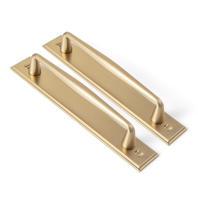 Solid Spindle Bar Pull With Backplate(G015) Multipack