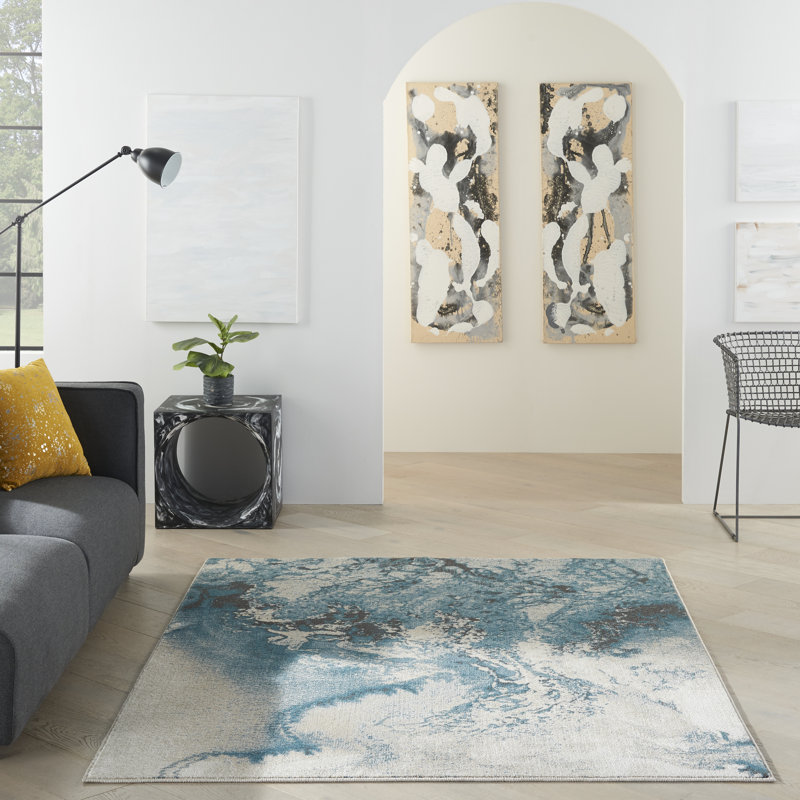 Maxell Abstract Area Rug, Rectangle 160 x 221cm