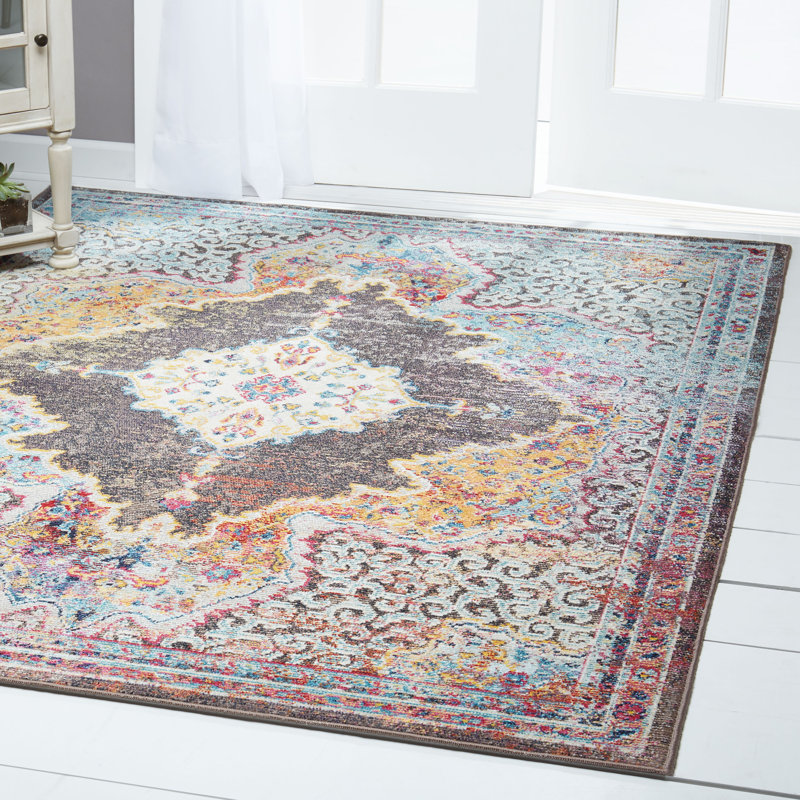 Tapis intérieur / extérieur Nicole Miller, Rectangle 7 pi 9 po x 10 pi 2 po