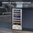 BODEGA Dual Zone 14.96'' 28 Bottle Wine Refrigerator