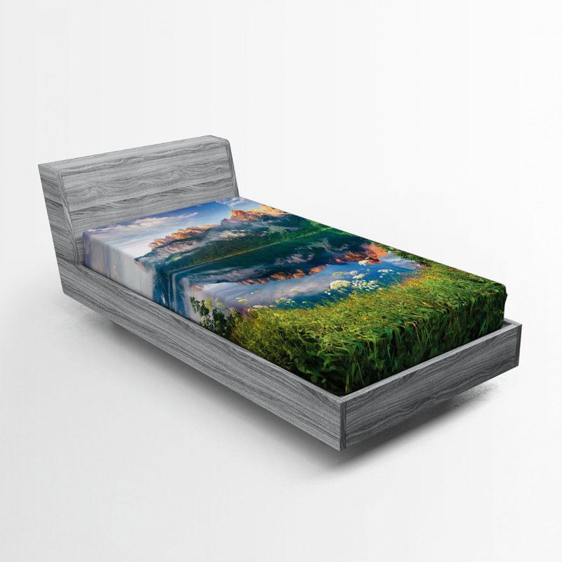 Microfiber Fitted Sheet, Twin Fitted Sheet