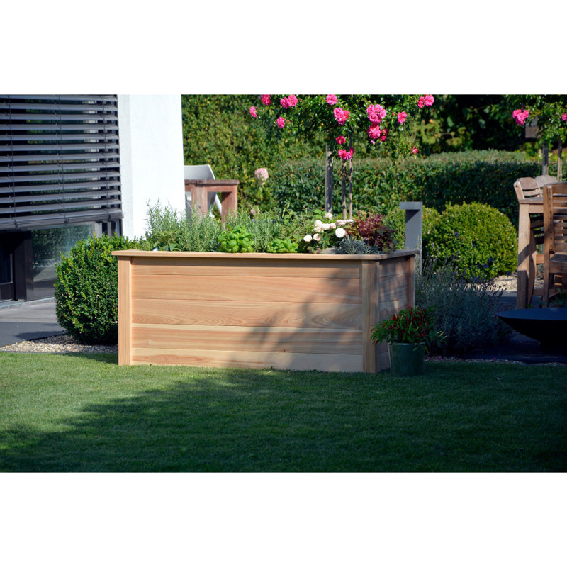 Aakif Wood Raised Garden Bed