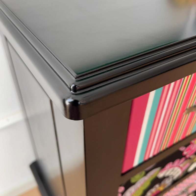 Painted Design Sideboard