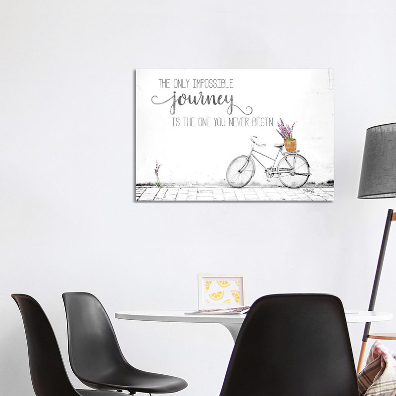 Impossible Journey by Marla Rae - Wrapped Canvas Painting, 66.04cm H x 101.6cm W x 1.91cm D